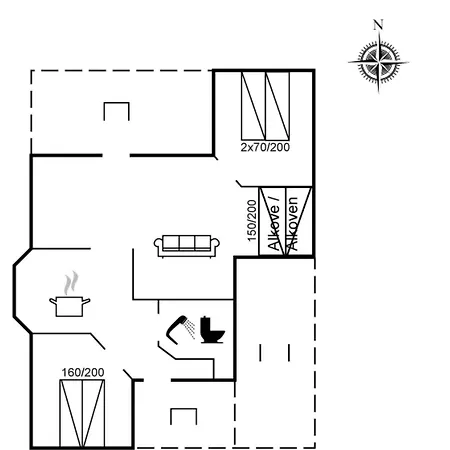 Holiday home Rise - 600m From The Sea By Interhome Ebeltoft